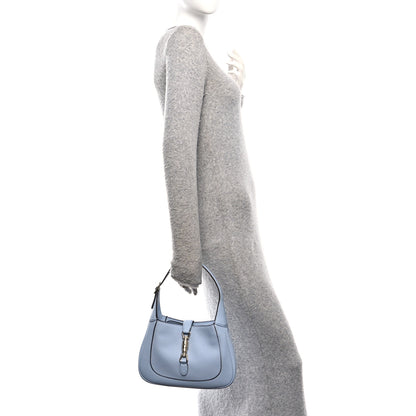 Gucci Grained Calfskin Mini Jackie 1961 Hobo Light Blue 2 of 10