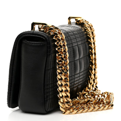 Burberry Lambskin Quilted Mini Lola Bag Black 3 of 8