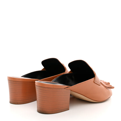 Hermes Calfskin Alma Sandals 40 Havane 5 of 12
