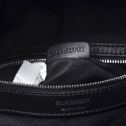 Burberry Denim Quilted Deer Print Backpack Blue 8 of 9