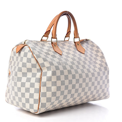 Louis Vuitton Damier Azur Speedy 35 3 of 12