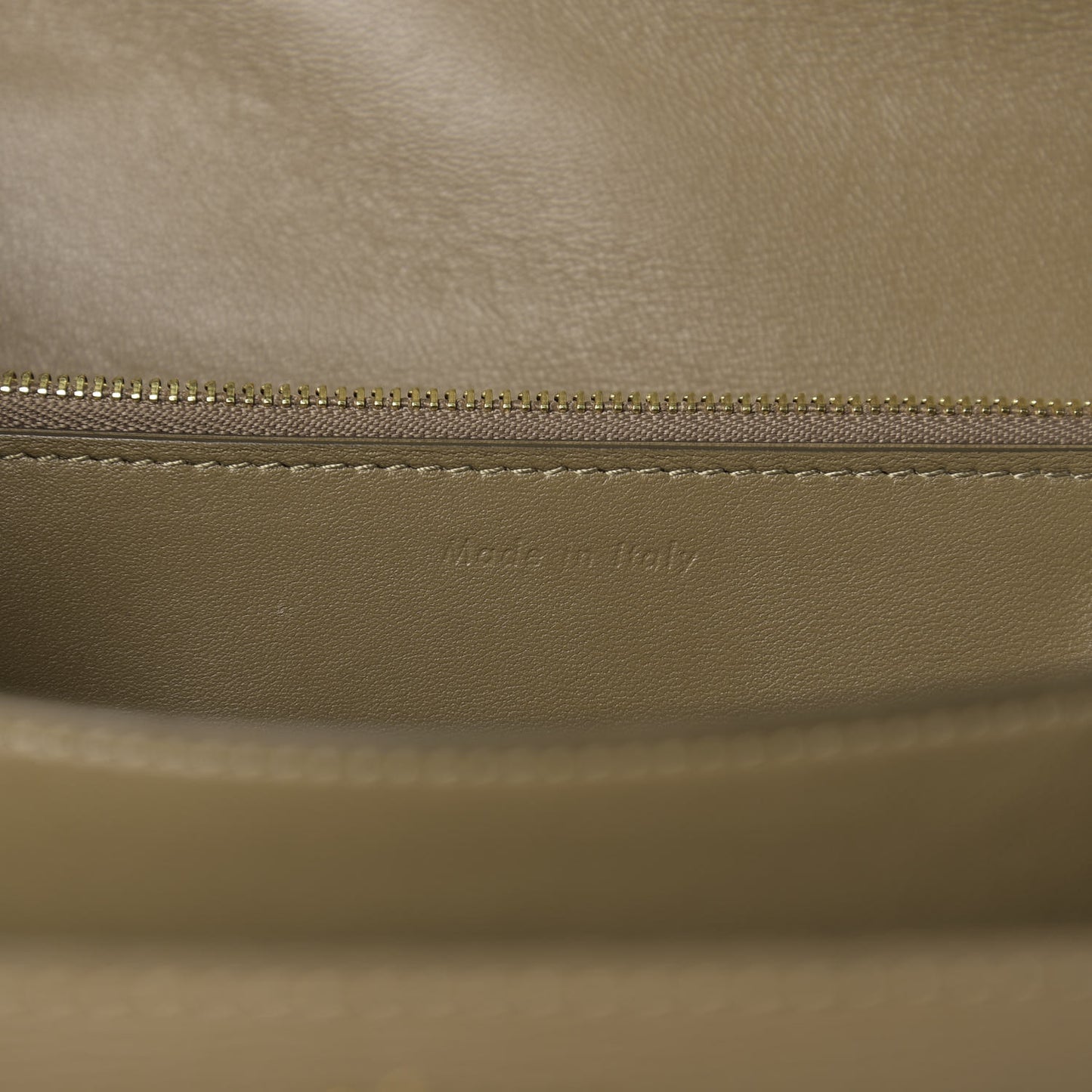 Liege Calfskin Medium Classic Box Flap Bag Taupe