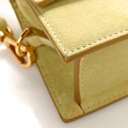 Jacquemus Suede Le Chiquito Light Green 7 of 8