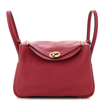 Hermes Swift Verso Lindy 26 Rouge Grenat Orange 1 of 10