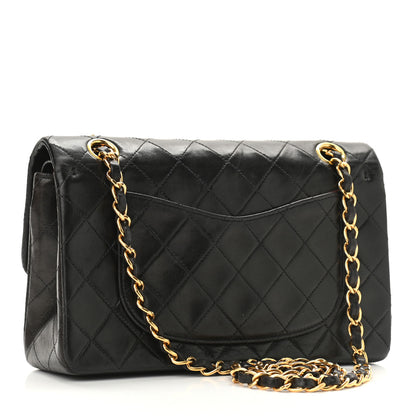 Chanel Lambskin Quilted Small Double Flap Black 4 of 13