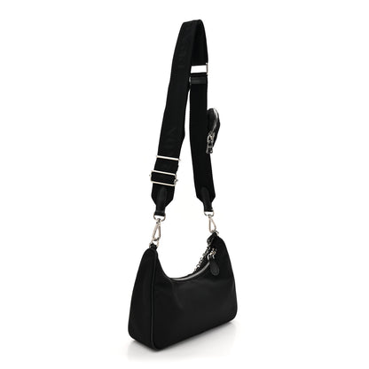 Prada Nylon Re-Edition 2005 Shoulder Bag Black 3 of 9