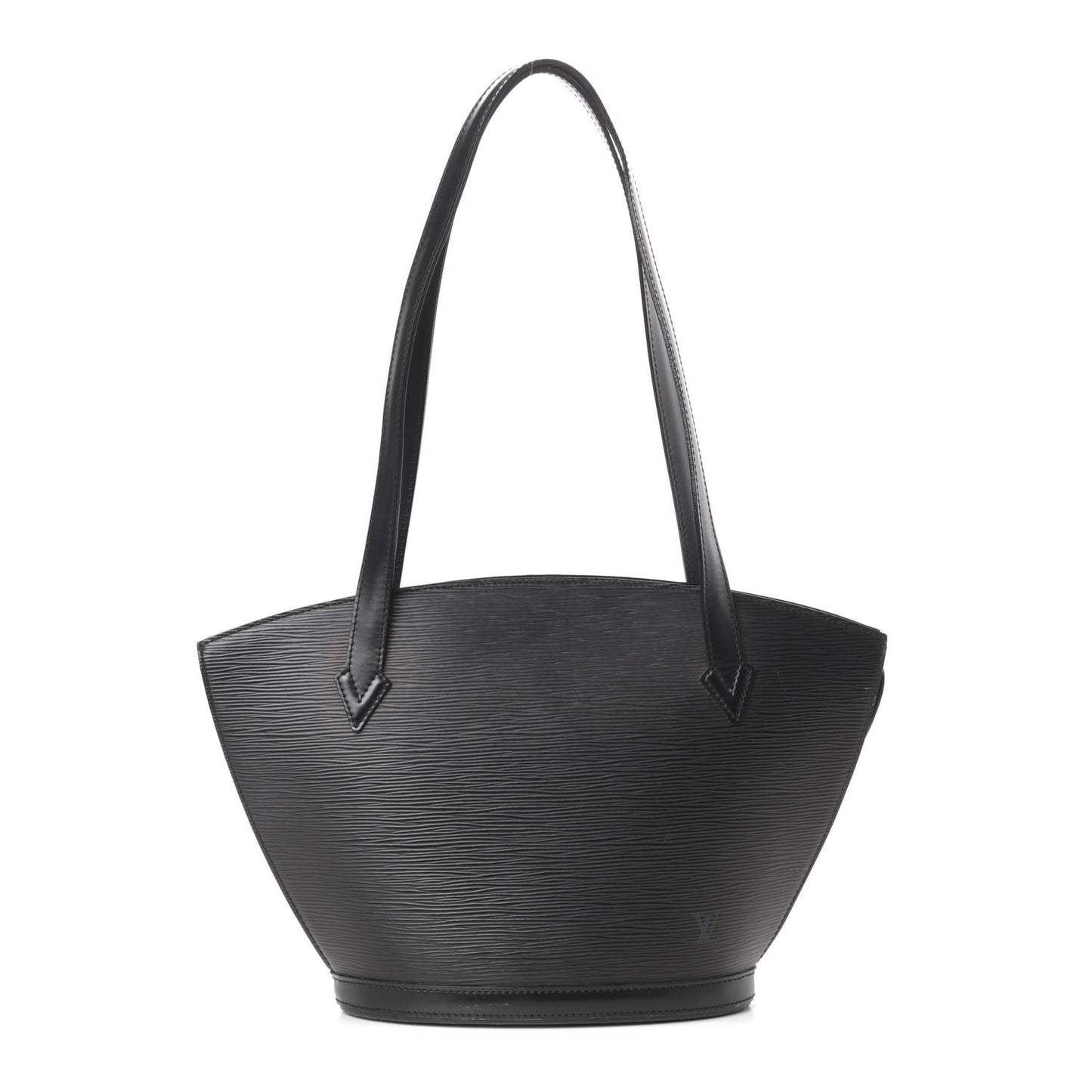 Epi Saint Jacques PM Long Straps Black