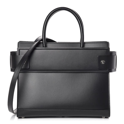 Givenchy Smooth Calfskin Small Horizon Satchel Black 1 of 11