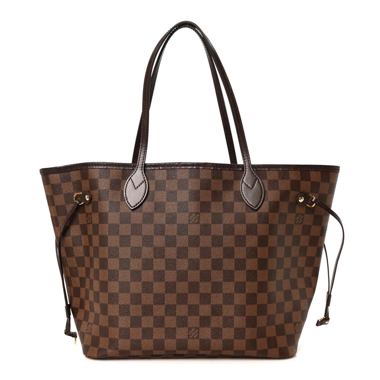 Damier Ebene Neo Neverfull MM Rose Ballerine