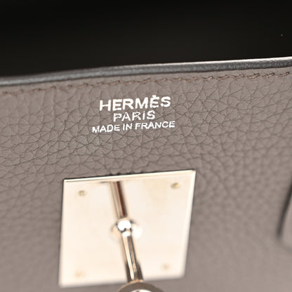 Hermes Togo Birkin 30 Etain 6 of 13
