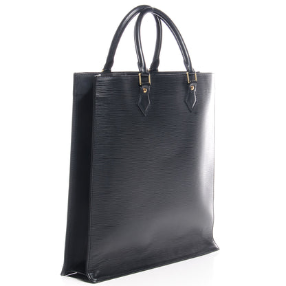 Louis Vuitton Epi Sac Plat GM Black 3 of 7