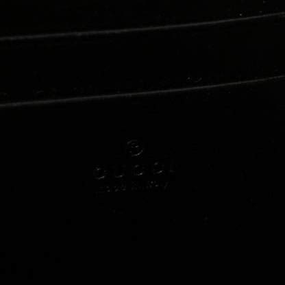 Gucci Calfskin Matelasse GG Marmont Chain Wallet Black 6 of 11