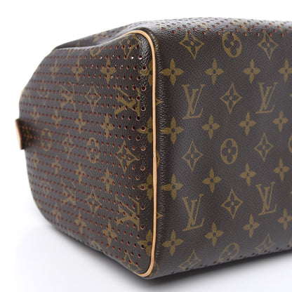 Louis Vuitton Monogram Perforated Speedy 30 Orange 7 of 12
