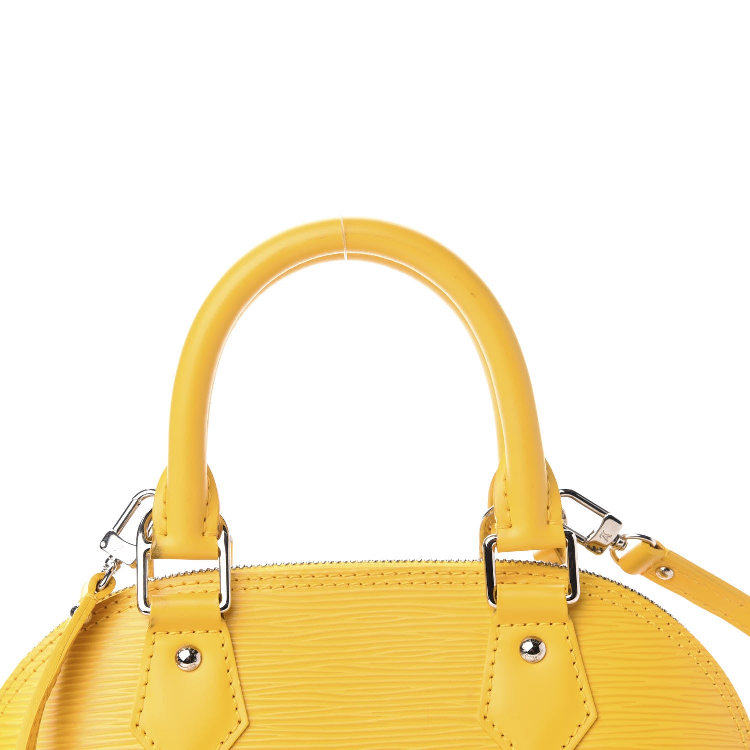 Louis Vuitton Epi Alma BB Citron 10 of 11