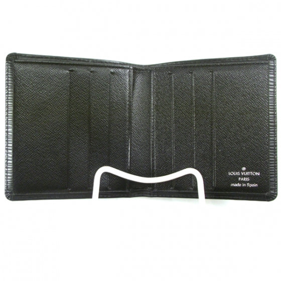 Louis Vuitton Epi Billfold Wallet 6 Cards Slots Black 5 of 7