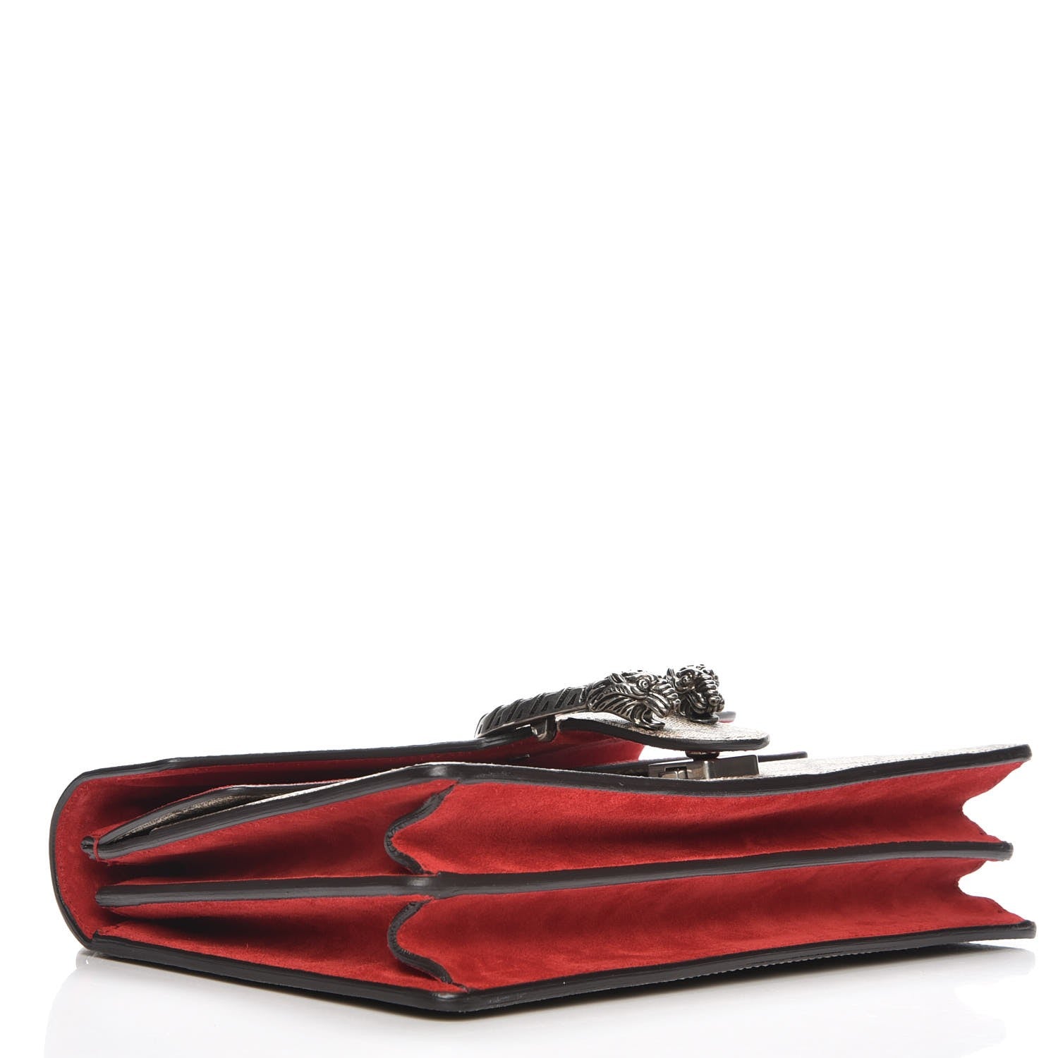 Gucci GG Supreme Monogram Small Dionysus Shoulder Bag Red 4 of 7