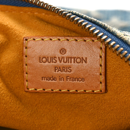 Louis Vuitton Monogram Denim Baggy PM Blue 6 of 13