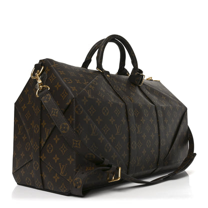 Louis Vuitton x Nigo Monogram Autres Cuirs Keepall Bandouliere 50 2 of 8