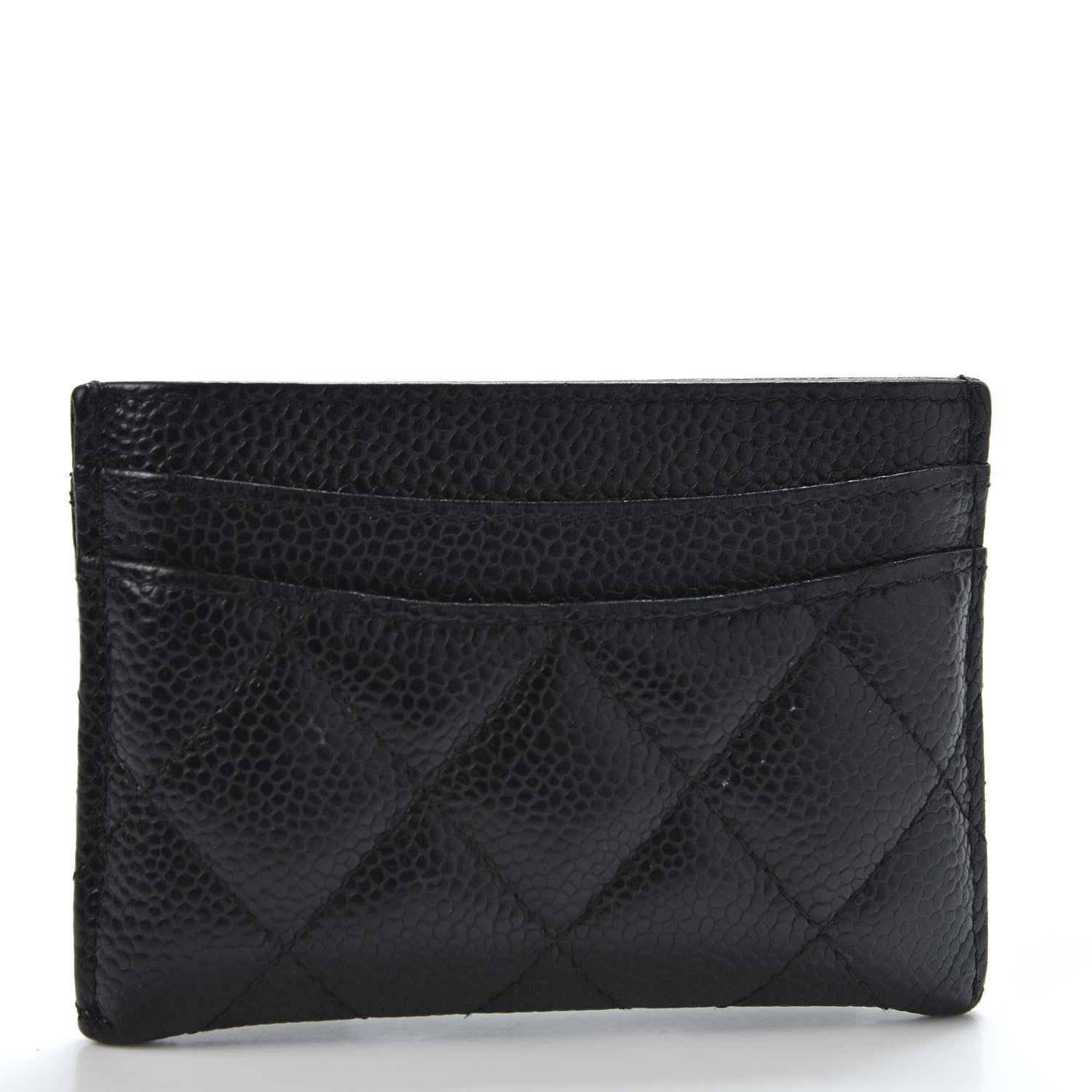Chanel Caviar Quilted Card Holder Black 2 of 10