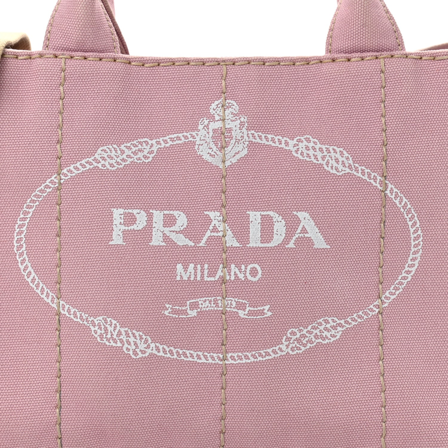 Prada Canapa Small Logo Tote Alabastro 7 of 12