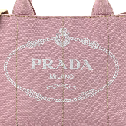 Prada Canapa Small Logo Tote Alabastro 7 of 12