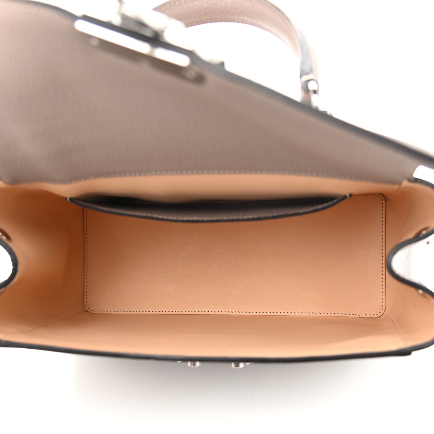Moynat Taurillon Gex Limousine Bag Touterelle 6 of 11