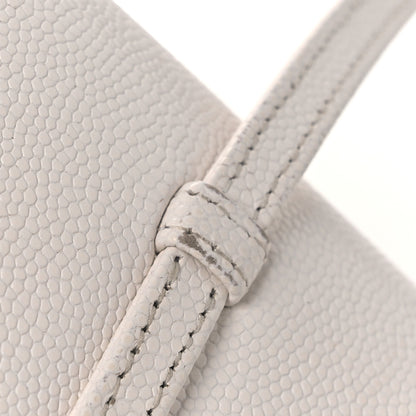 Chanel Shiny Caviar Mini Preppy Coco Shoulder Bag White 12 of 14