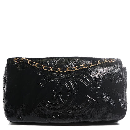 Chanel Vinyl Medium Rock and Chain Flap Black 1 of 7