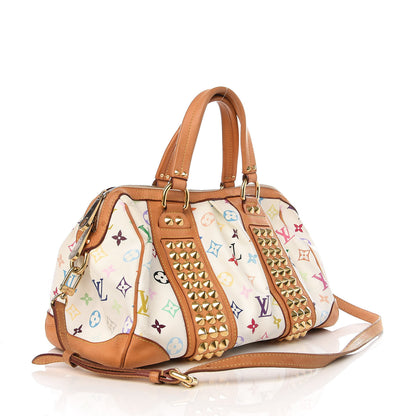 Louis Vuitton Monogram Multicolor Courtney MM White 2 of 8