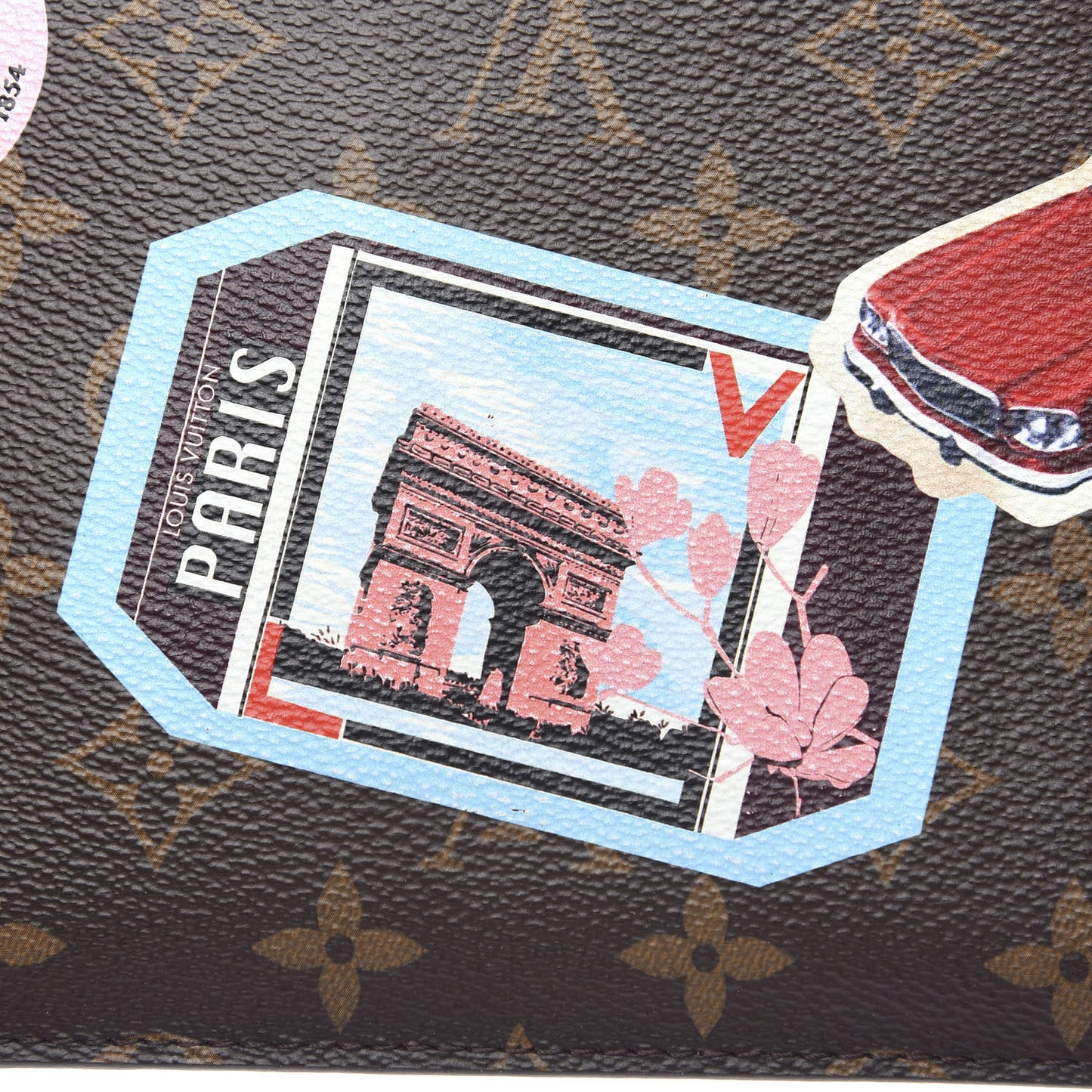 Monogram World Tour Neverfull MM GM Pochette