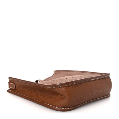 Hermes Taurillon Clemence Evelyne TPM Gold 4 of 12