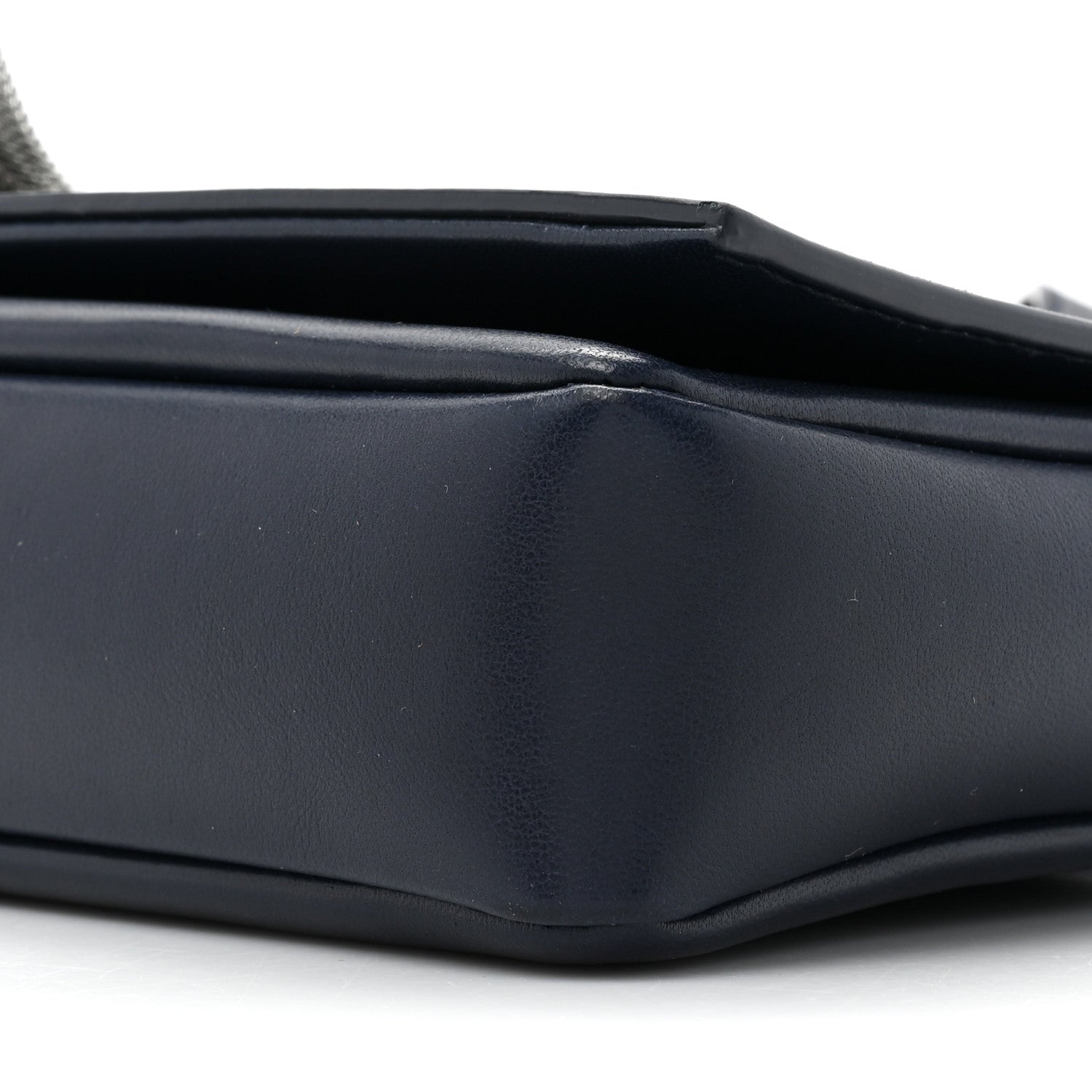 Saint Laurent Lambskin Monogram Tassel Kate 99 Navy 8 of 9