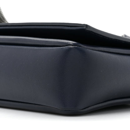 Saint Laurent Lambskin Monogram Tassel Kate 99 Navy 8 of 9