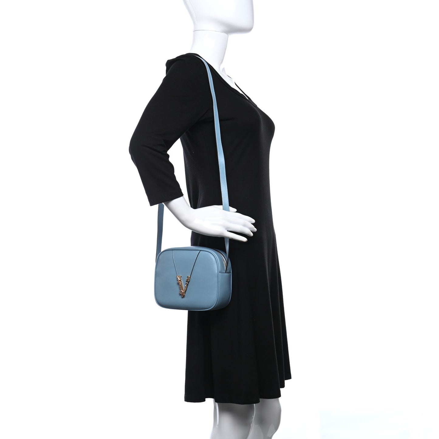 Nappa Virtus Camera Bag Blue