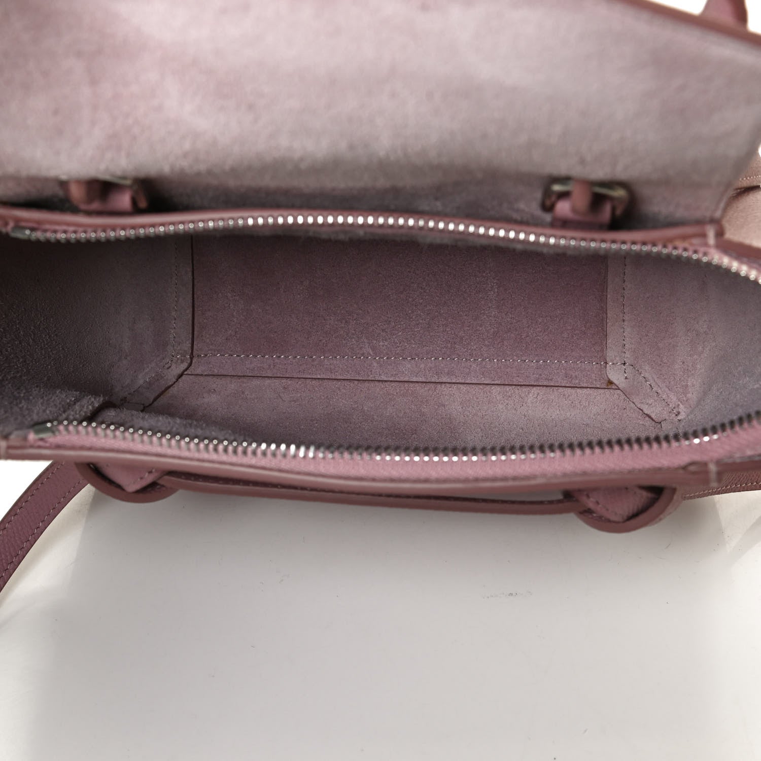 Celine Grained Calfskin Nano Belt Bag Antique Rose 4 of 11