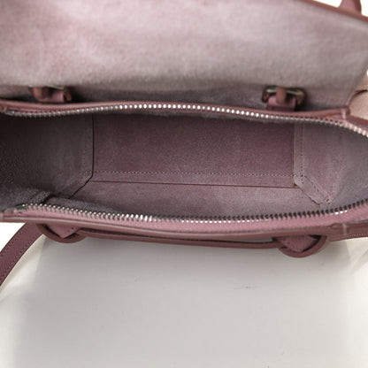 Celine Grained Calfskin Nano Belt Bag Antique Rose 4 of 11