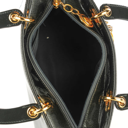 Christian Dior Patent Diorissimo Medium Lady Dior Green 8 of 8