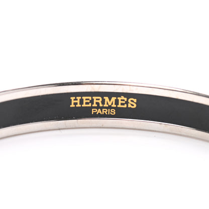 Hermes Enamel Printed Narrow Manufacture De Boucleries Bracelet 65 4 of 5