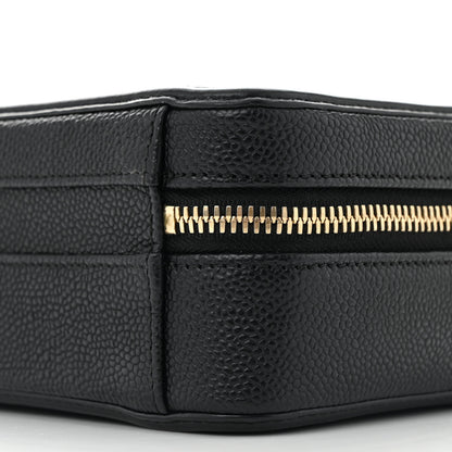 Chanel Caviar Quilted Small CC Filigree Vanity Case Black 11 of 14