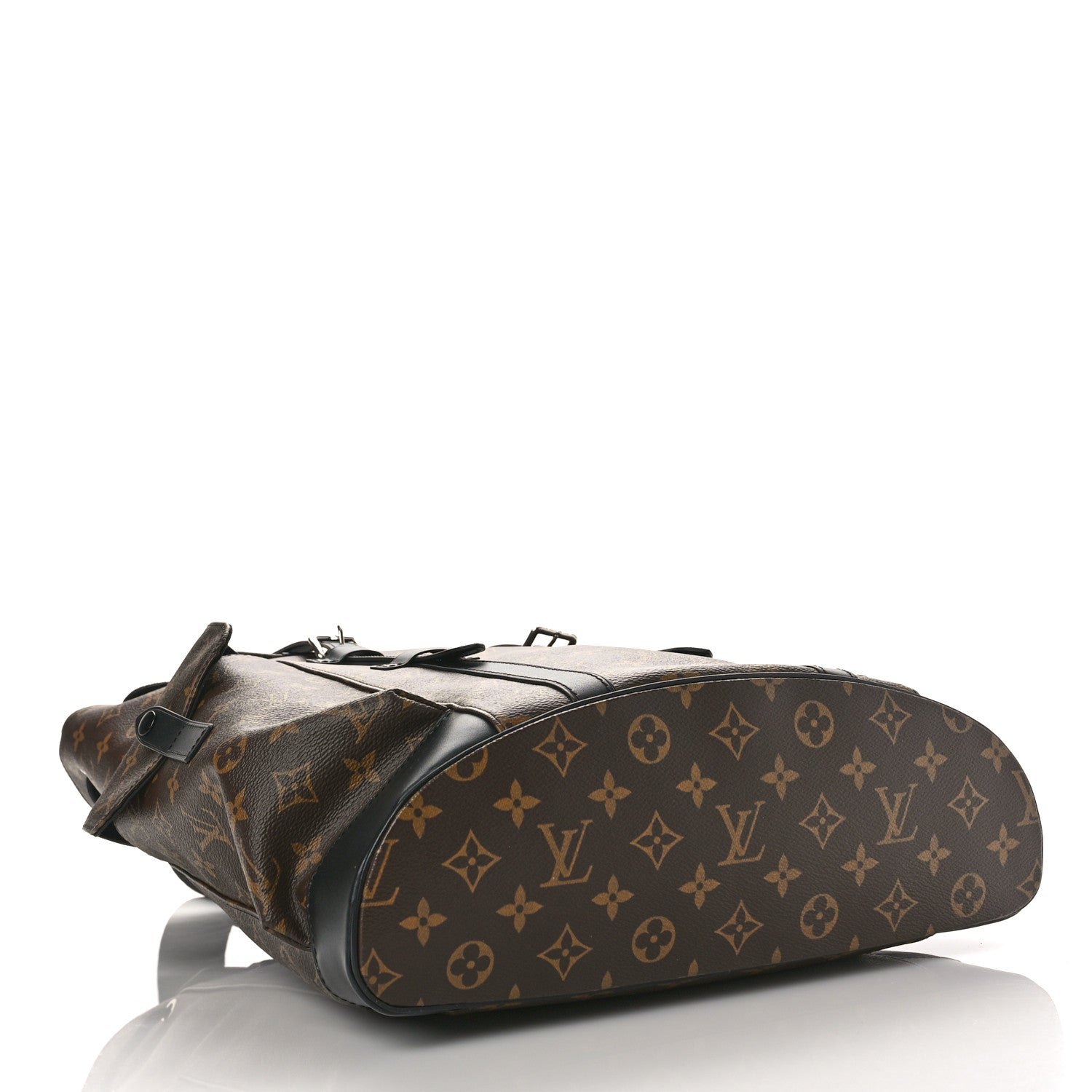 Louis Vuitton Monogram Macassar Christopher MM Backpack 4 of 8