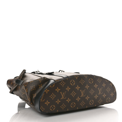 Louis Vuitton Monogram Macassar Christopher MM Backpack 4 of 8