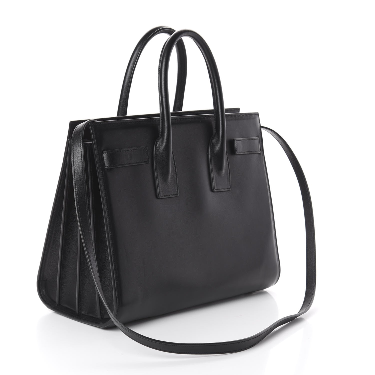 Saint Laurent Calfskin Small Sac De Jour Black 2 of 9