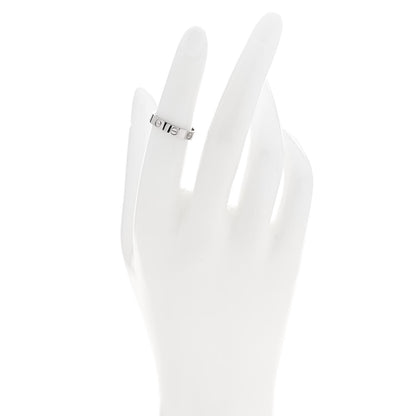 Cartier 18K White Gold 3.5mm LOVE Wedding Band Ring 49 5 2 of 4