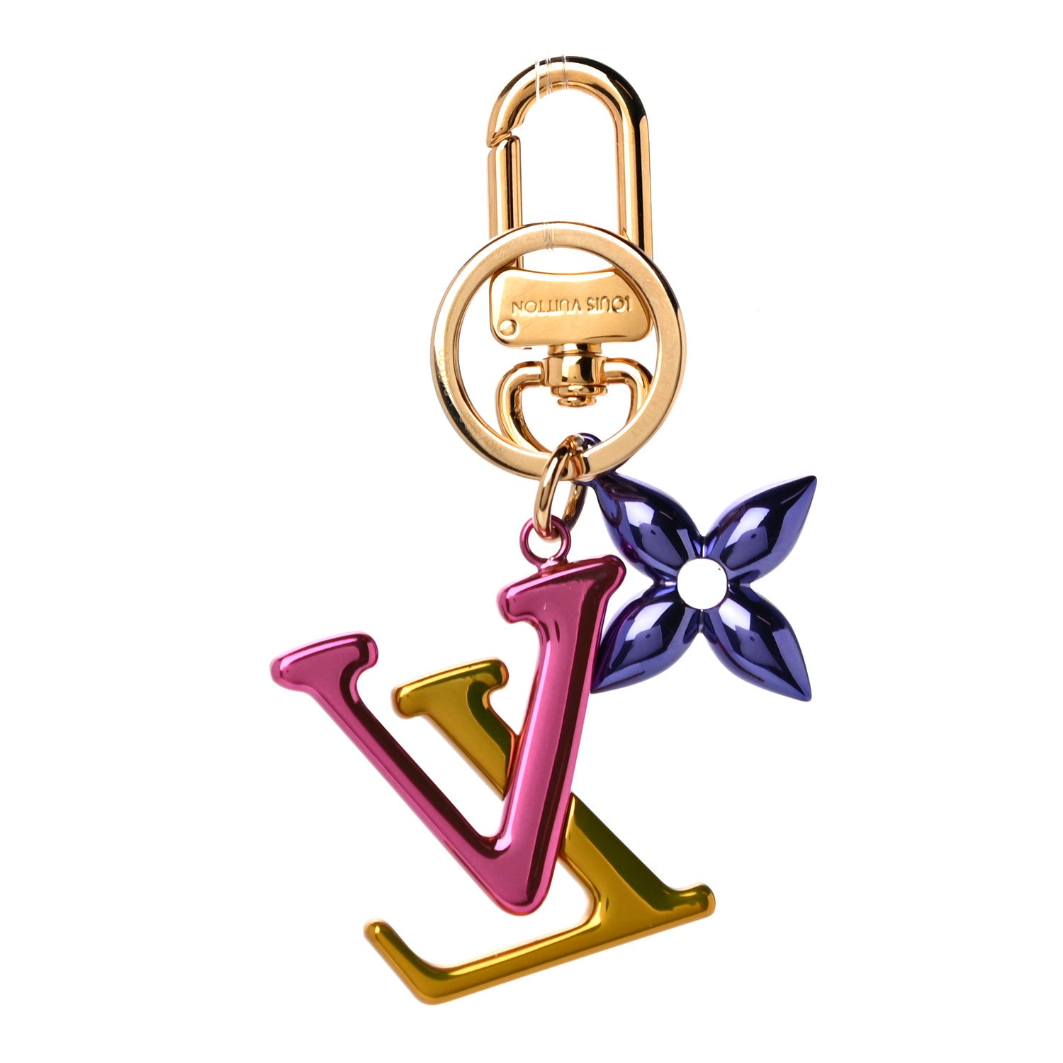 Louis Vuitton LV New Wave Bag Charm Key Holder Multicolor 4 of 4
