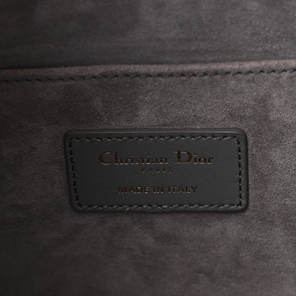 Christian Dior Lambskin Supple Macrocannage Ammi Bag Grey 6 of 9