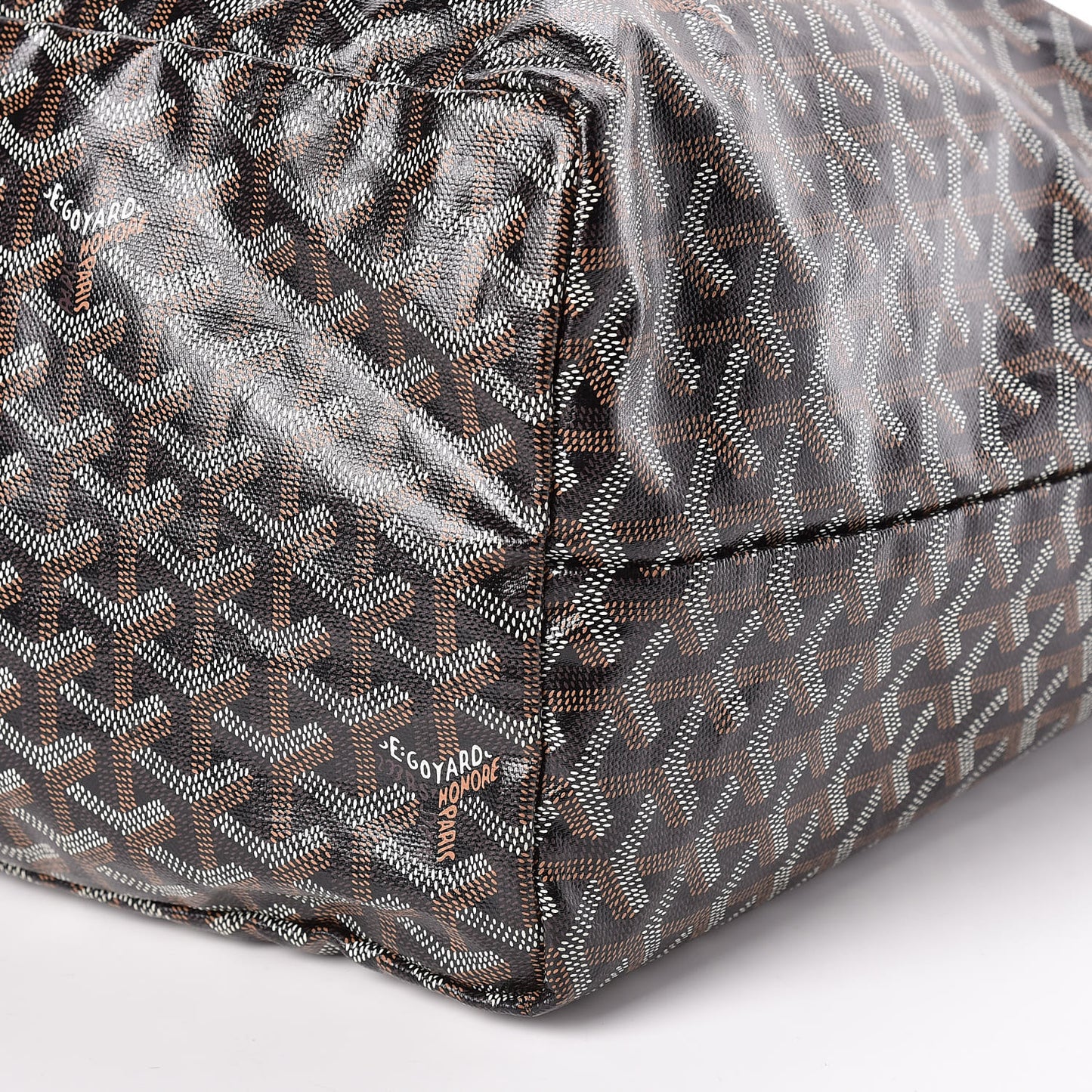 Goyardine Saint Louis GM Black Gold