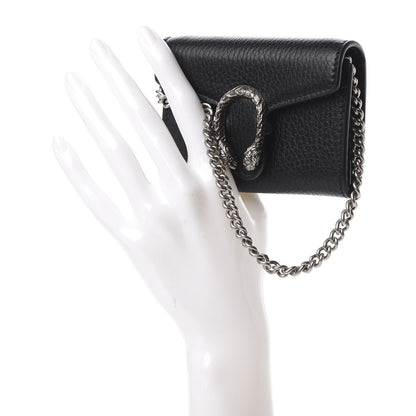 Gucci Calfskin Dionysus Coin Purse Black 2 of 7