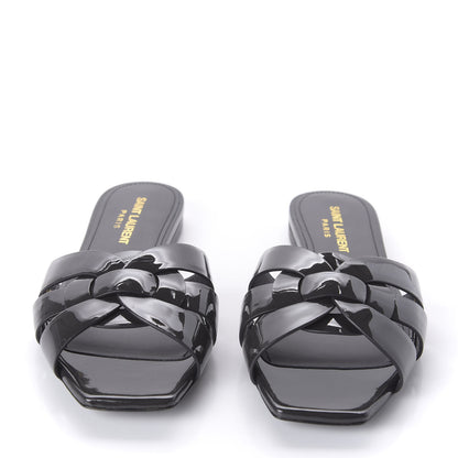 Saint Laurent Vitello Vernice Nu Pied 05 Sandal 36 Fog 2 of 10