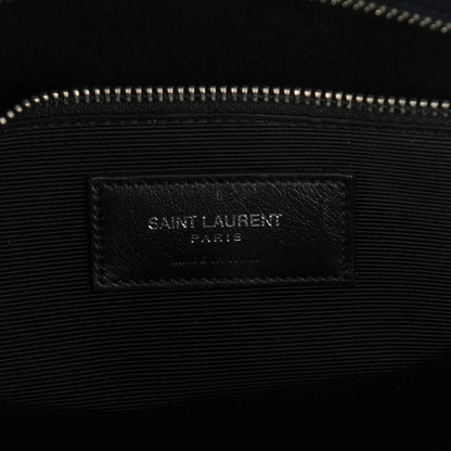 Saint Laurent Grained Calfskin Small Sac De Jour Marine 6 of 7
