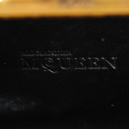 Alexander McQueen Lace Knuckle Duster Clutch Black Beige 6 of 8